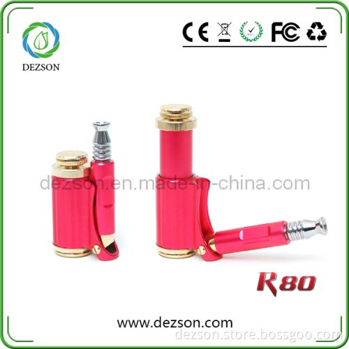 2014 Hot Sell Satinless and Gold Plating Mixture Dezson Maraxus Mod R80 Mod with 18350 18500 18650 Battery